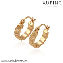 29700 -Xuping Jewelry Moda chapado en oro Huggies Pendiente